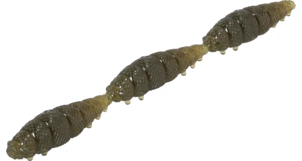 MIKADO - Gumová Nástraha M-Area Multi Insect 3,6 cm Olive Green 6 ks