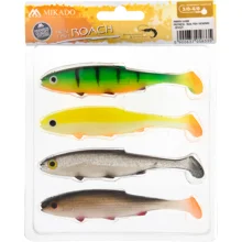 MIKADO - Gumová Nástraha Real Fish 10 cm Bleak-Mix 4 ks