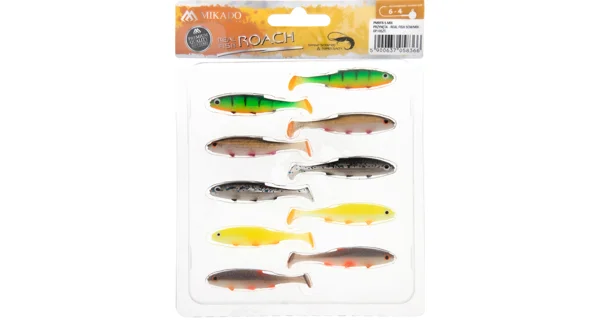 MIKADO - Gumová Nástraha Real Fish 5 cm Bleak-Mix 10 ks