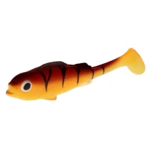 MIKADO - Gumová Nástraha Real Fish 6,5 cm Golden Perch 6 ks