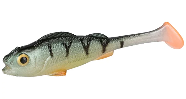 MIKADO - Gumová Nástraha Real Fish 8 cm Natural Perch 5 ks