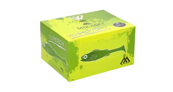 MIKADO - Gumová Nástraha Real Fish 8 cm Violet Perch 5 ks