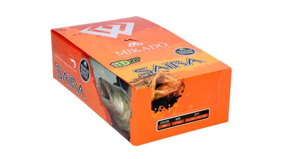 MIKADO - Gumová Nástraha Saira 3 D Roach 17 cm 5 ks