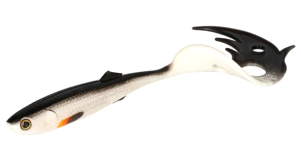 MIKADO - Gumová Nástraha Sicario Pike Tail 8,5 cm Bleeding Blue 4 ks