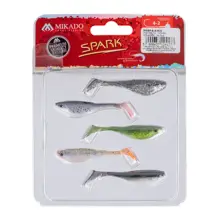 MIKADO - Gumová Nástraha Spark 5,5 cm MIX 5 ks