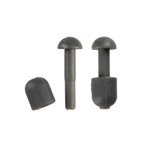 MIKADO - Gumový adaptér Heli Chod Bead Dark Green 10 ks