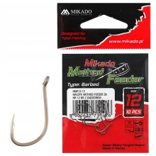 MIKADO - Háček s protihrotem Method Feeder 36 vel. 6 BR 10 ks