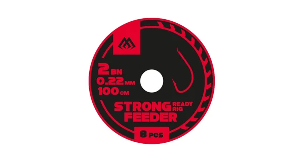 MIKADO - Hotové Návazce Strong Feeder Nr. 4 0,20 mm/100 cm vel. 4 10 ks