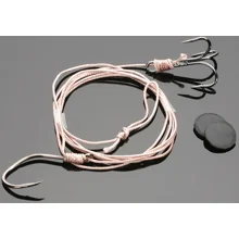 MIKADO - Hotový Návazec Na Sumce Intro Cat 125 cm Háček 4/0 Trojháček 4/0