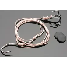 MIKADO - Hotový Návazec Na Sumce Intro Cat 125 cm Háček 4/0 Trojháček 4/0