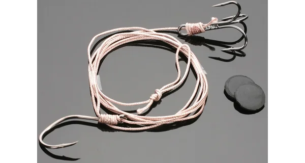 MIKADO - Hotový Návazec Na Sumce Intro Cat 125 cm Háček 4/0 Trojháček 4/0