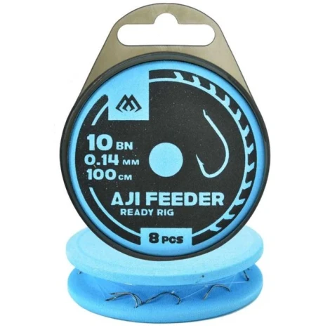 MIKADO - Hotový návazec Ready Rigs AJI Feeder 0,14 mm 100 cm vel. 10 8 ks