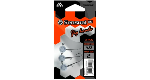 MIKADO - Jigová hlavička Sensual 4 g vel. 1/0 3 ks
