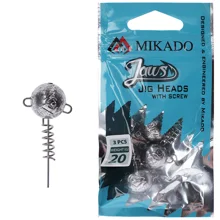 MIKADO - Jigová šroubová hlavička With Screw 10 g 3 ks