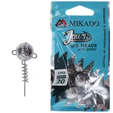 MIKADO - Jigová šroubová hlavička With Screw 10 g 3 ks
