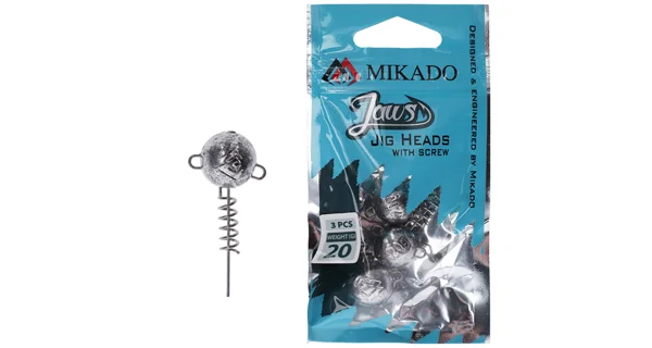 MIKADO - Jigová šroubová hlavička With Screw 20 g 3 ks