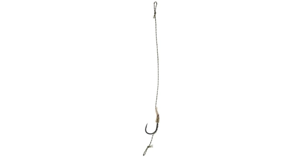 MIKADO - Kaprový návazec PVA Method Rig 10 cm 25 lb vel. 6 2 ks