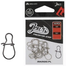 MIKADO - Karabina Jaws Predator Snap 092 vel. L 10 ks