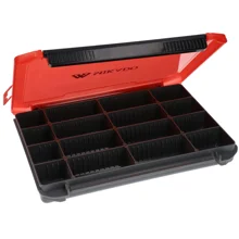 MIKADO - Krabička UAC-H1902 vel. M Červená (20,5 x 15,5 x 3,5 cm)