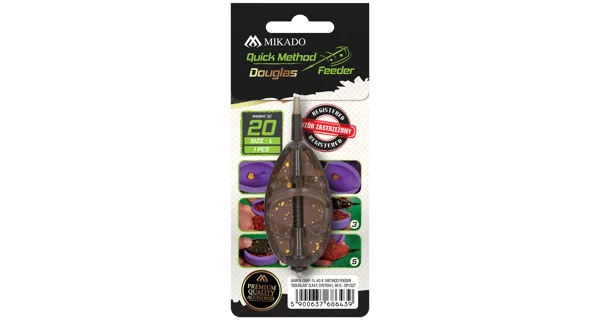 MIKADO - Krmítko Method Feeder Douglas Q.M.F. vel. L 20 g