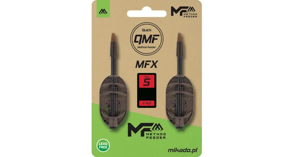 MIKADO - Krmítko Method Feeder MFX Q.M.F. 20 g vel S 2 ks