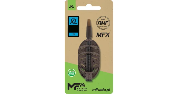MIKADO - Krmítko Method Feeder MFX Q.M.F. 20 g vel XL 1 ks
