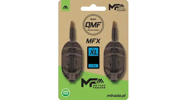 MIKADO - Krmítko Method Feeder MFX Q.M.F. 20 g vel XL 2 ks