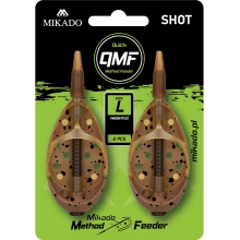 MIKADO - Krmítko Method Feeder Shot Q.M.F. System vel. L 30 g 2 ks