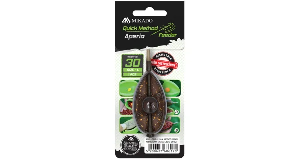 MIKADO - Krmítko Quick Method Feeder Aperio vel. L 40 g