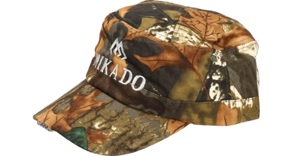 MIKADO - Kšiltovka se Svítilnou Castro Maskáč