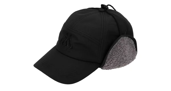 MIKADO - Kšiltovka Zimní S Kšiltkem A Fleecem Černá