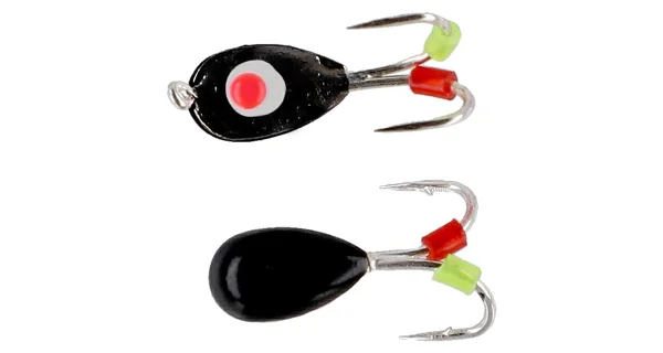 MIKADO - Marmyška Ice Bug 4 mm Černá/Černá 4 ks