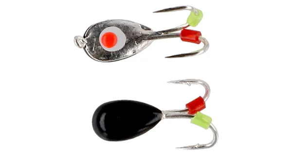 MIKADO - Marmyška Ice Bug 4 mm Černá/Stříbrná 4 ks