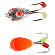 MIKADO - Marmyška Ice Bug 4 mm Oranžová/Stříbrná 4 ks