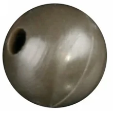 MIKADO - Měkké silikonové korálky 6 mm 25 ks Tmavě zelené