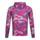 MIKADO - Mikina s kapucí a nákrčníkem s UPF Filtrem Lady Camo vel. L