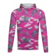 MIKADO - Mikina s kapucí a nákrčníkem s UPF Filtrem Lady Camo vel. M