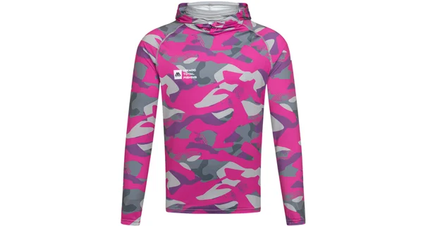 MIKADO - Mikina s kapucí a nákrčníkem s UPF Filtrem Lady Camo vel. S