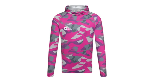 MIKADO - Mikina s kapucí a nákrčníkem s UPF Filtrem Lady Camo vel. XS