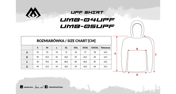 MIKADO - Mikina S Kapucí S UPF Filtrem vel. 2 XL