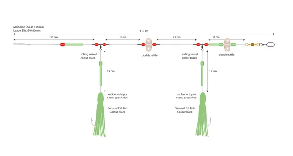 MIKADO - Mořský Návazec Norway Quest 3