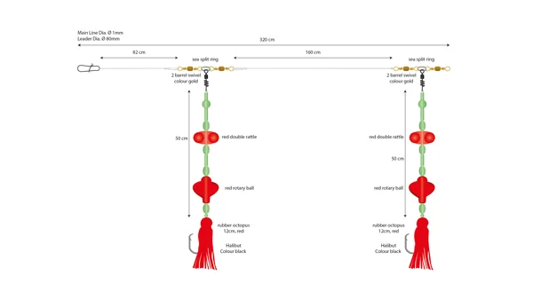 MIKADO - Mořský Návazec Norway Quest 6