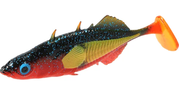 MIKADO - Nástraha Real Fish Stickleback 5 cm Red Killer 5 ks