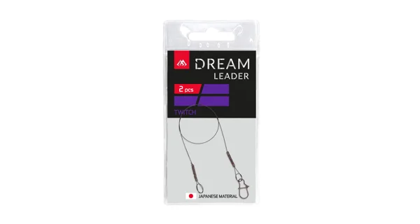 MIKADO - Návazec Dream Leader Twitch 10 kg 30 cm 2 ks