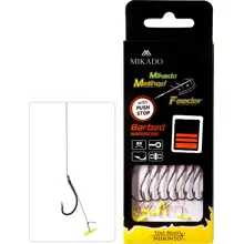 MIKADO - Návazec Method Feeder RIG Push Stop 10 cm 0,16 mm vel. 4 8 ks