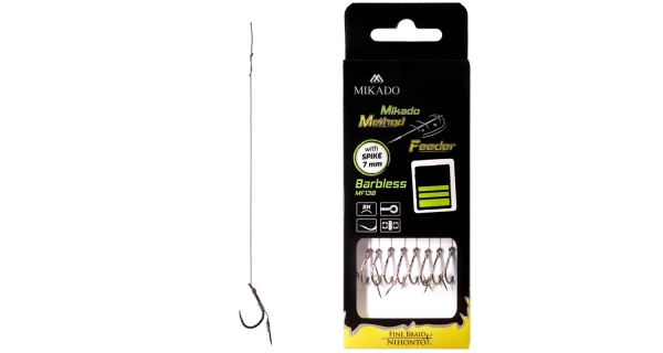 MIKADO - Návazec MF s jehlou 0,12 mm 10 cm vel. 8 DB 8 ks