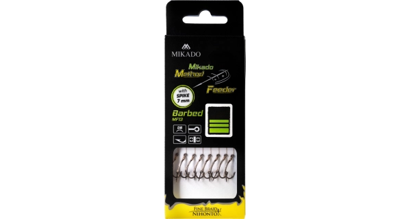 MIKADO - Návazec MF13 s jehlou 0,14 mm 10 cm vel. 8 8 ks