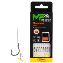 MIKADO - Návazec MF14 s Push Stop 0,18 mm 10 cm vel. 4 8 ks