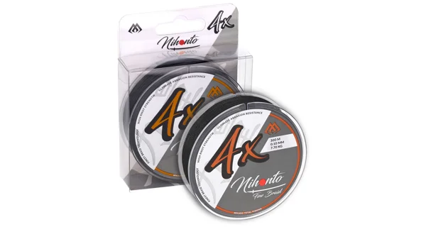 MIKADO - Nihonto Fine Braid Black 300 m 0,35 mm/33,4 kg