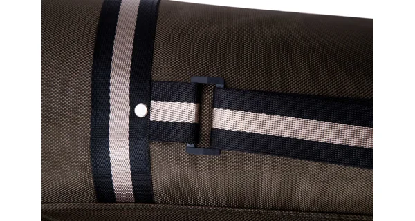 MIKADO - Obal na pruty 2 komorový Zesílený Hnědý 135 cm